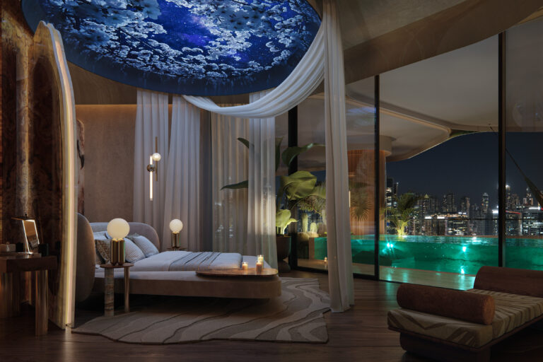Binyan_BRH2690_EywaDubai_S231_INT_PHMasterBedroomNight_Final3400