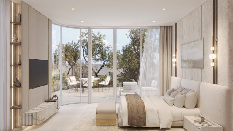 Duplex bedroom