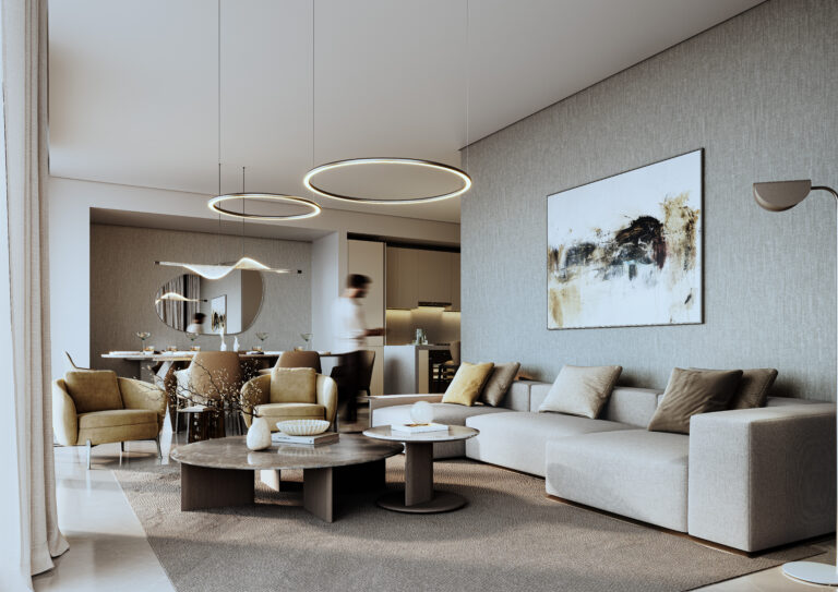 A44 2 Bed_Living Dining