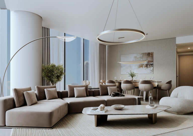 A44 3 bed _Living dining