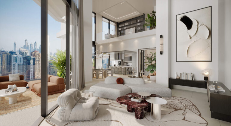 Altiera Heights - penthouse living & Kitchen