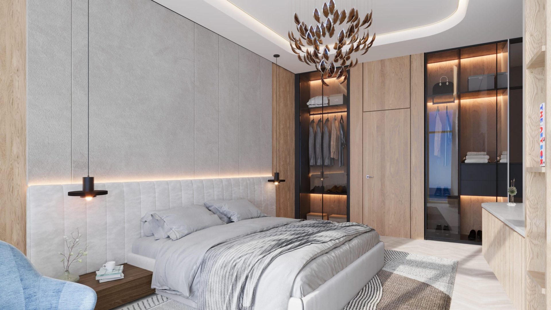 1BR Bedroom View 01