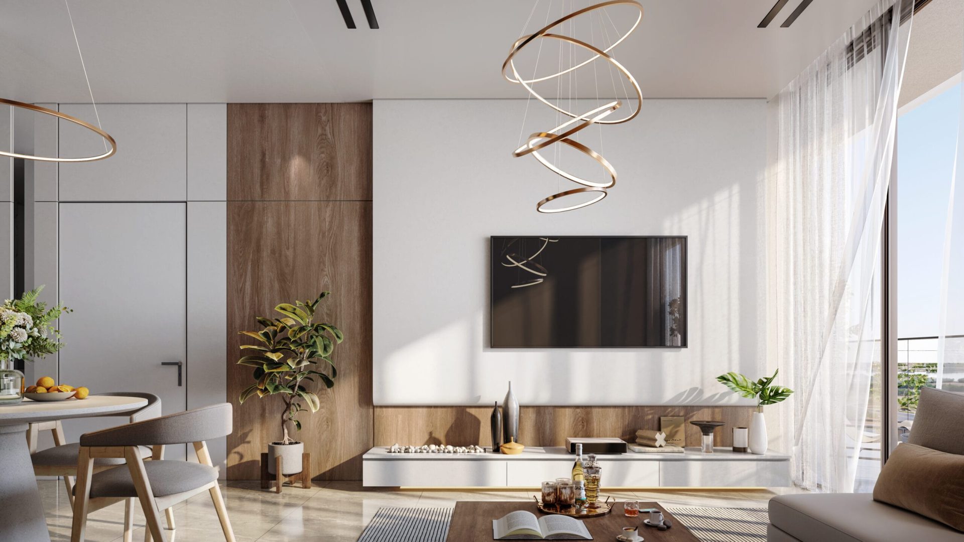 1BR Living Room