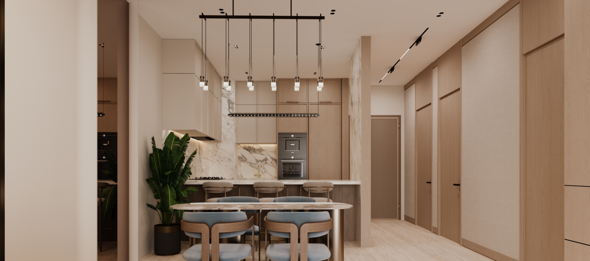 1BR UNIT_Kitchen