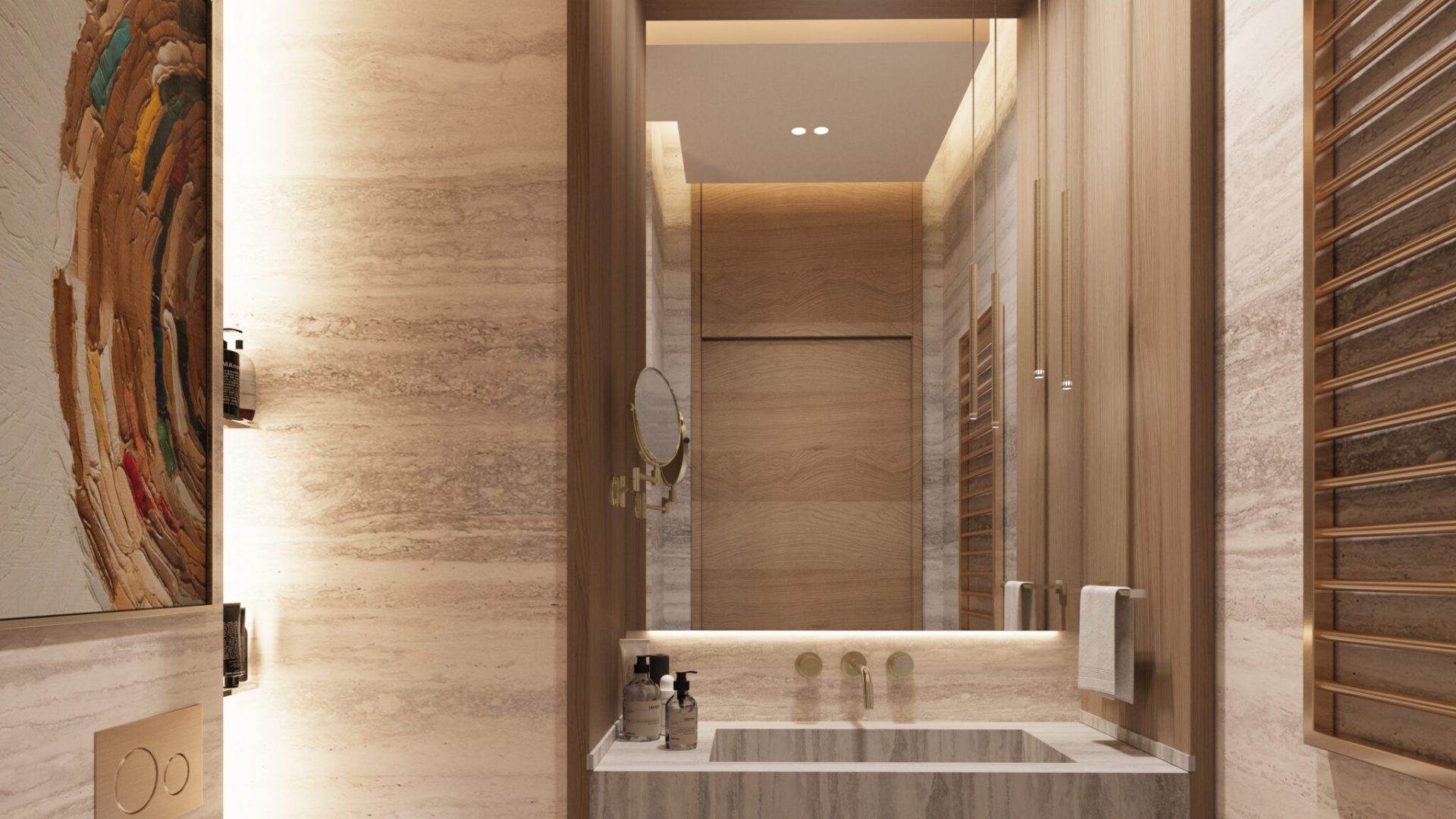 1BR UNIT_Powder Room