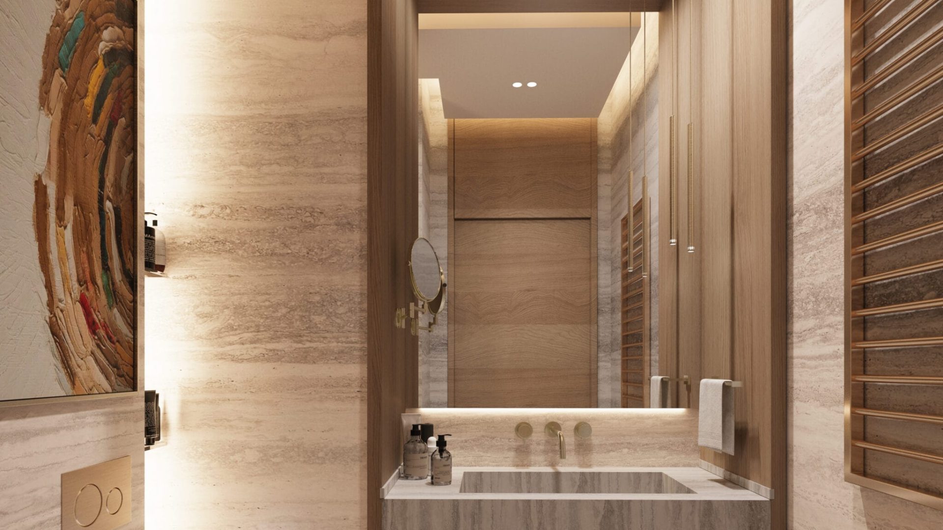 1BR UNIT_Powder Room