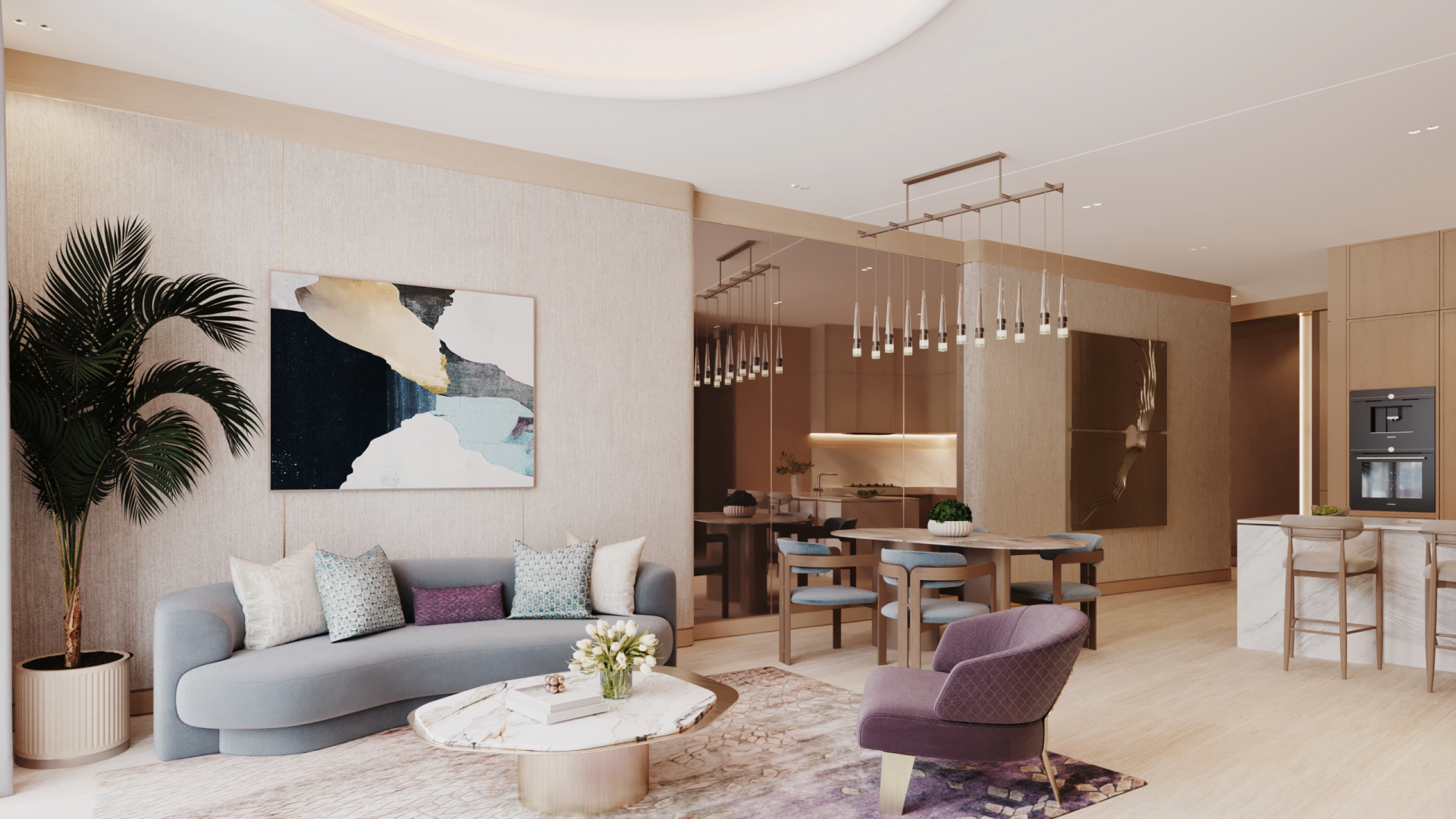 2BR UNIT_Living Room
