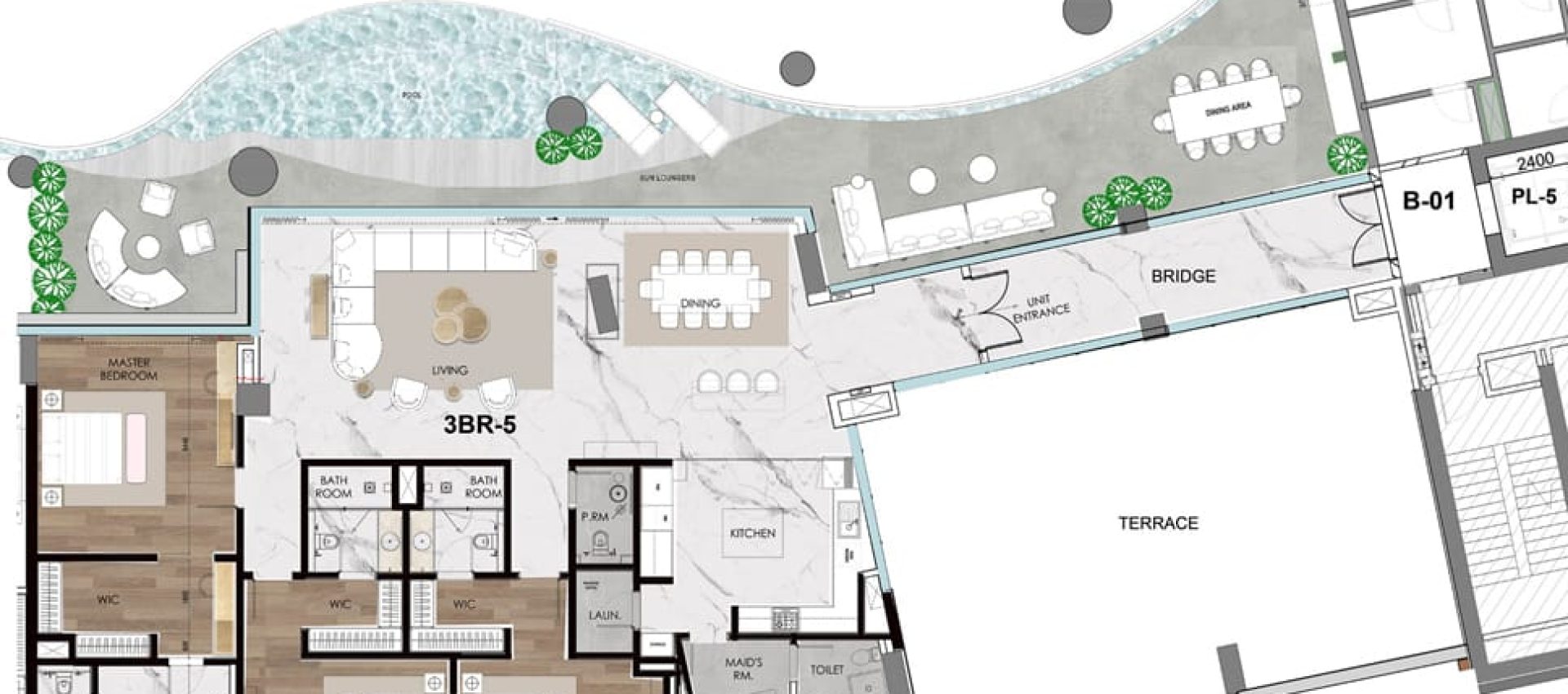 3 BR -PLAN