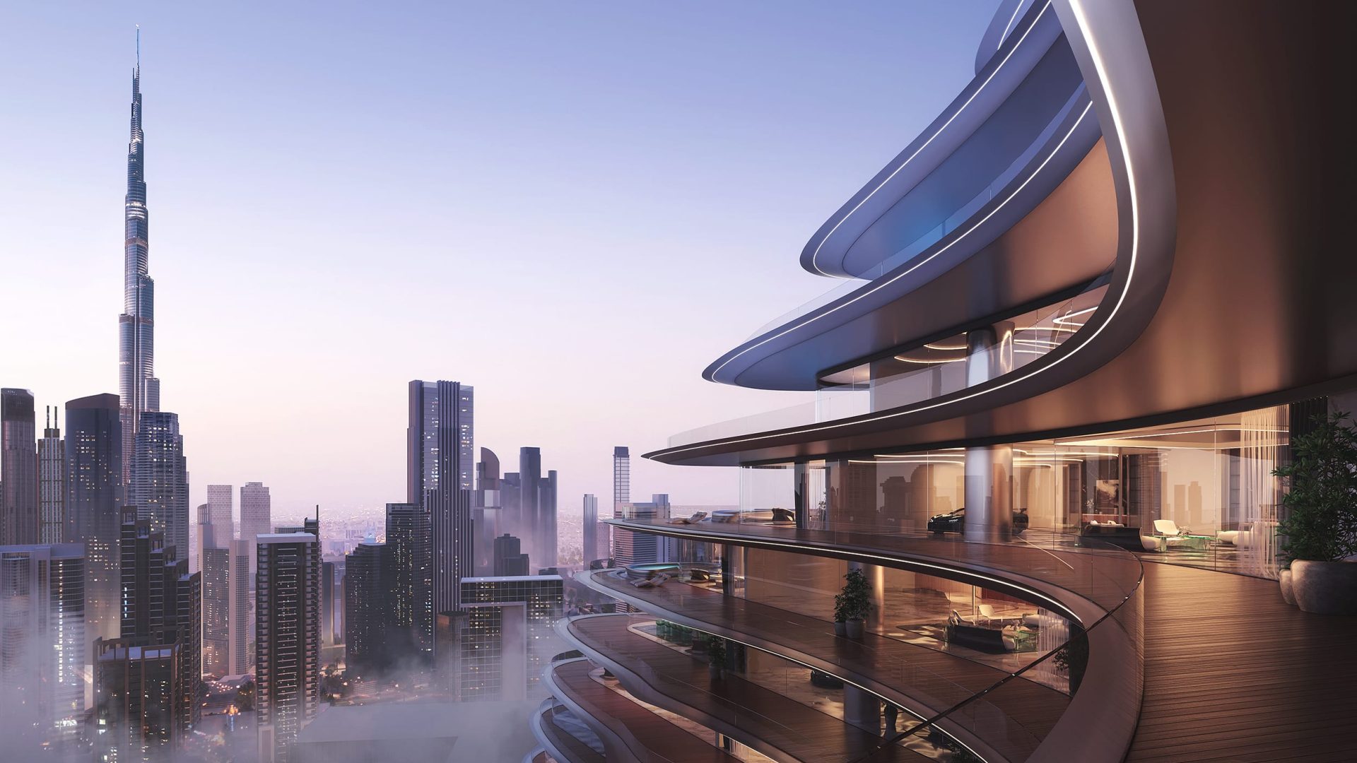 BUGATTI RESIDENCES BY BINGHATTI Balcony_