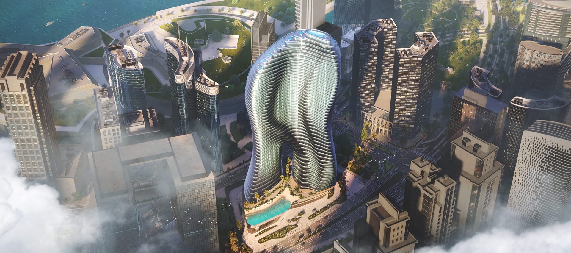BUGATTI RESIDENCES BY BINGHATTI _Aerial View_