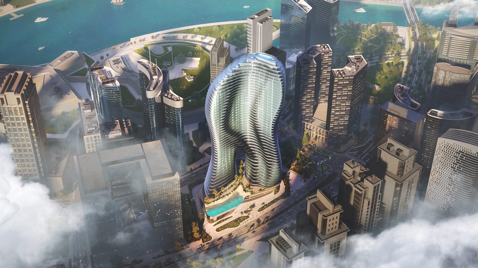 BUGATTI RESIDENCES BY BINGHATTI _Aerial View_