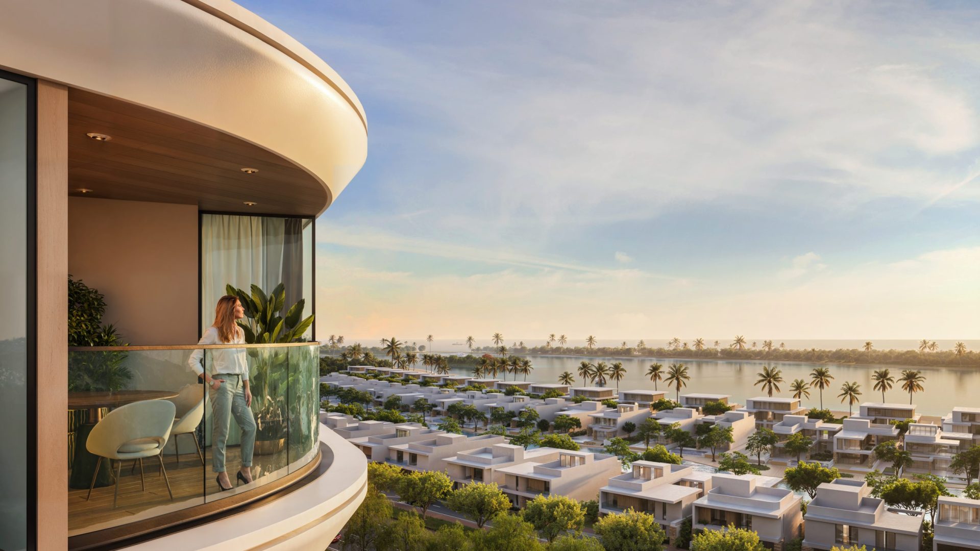 Balcony sea view
