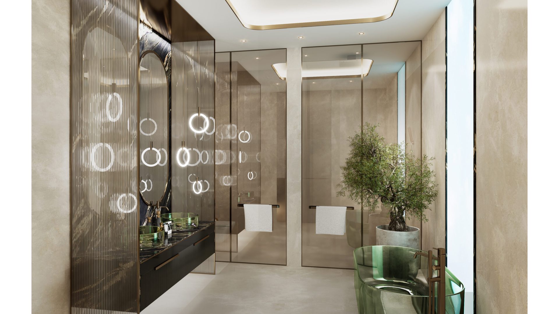 Couture 4 Bedroom l Master Bathroom