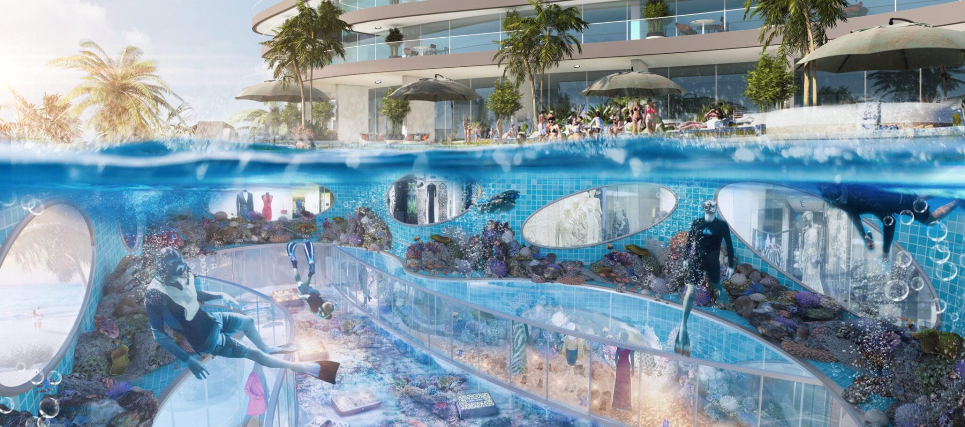 DAMAC Bay - Snorkeling Shot 02