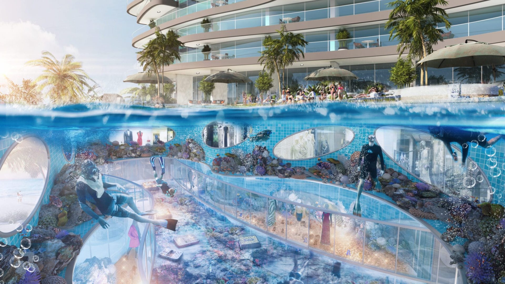 DAMAC Bay - Snorkeling Shot 02