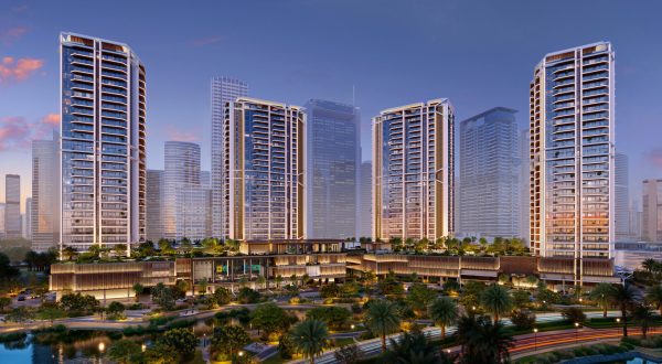 Eltiera Views - hero shot night