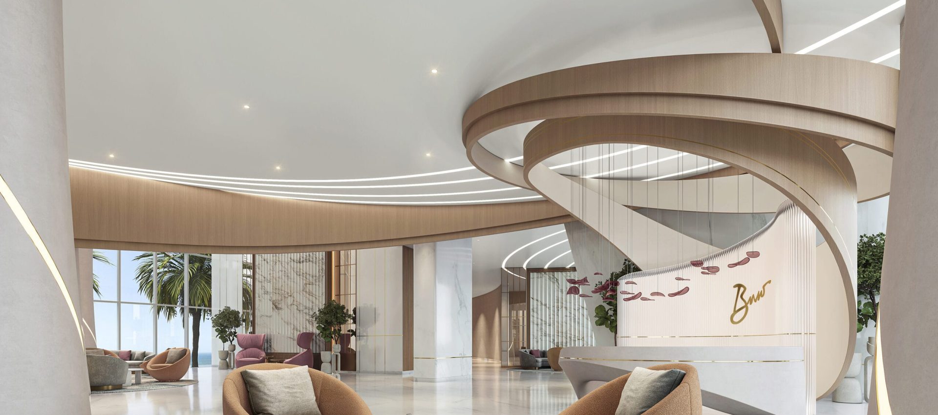 Reception Lobby View 1