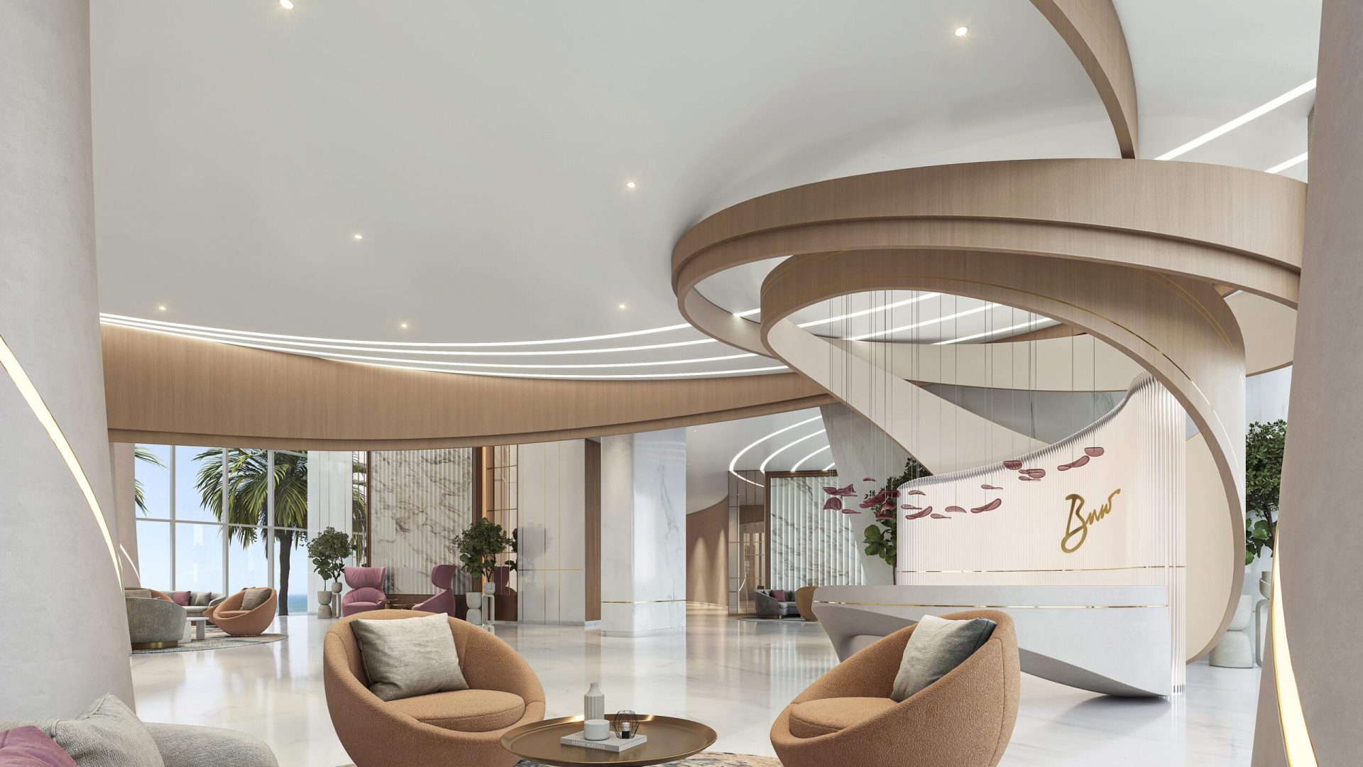 Reception Lobby View 1